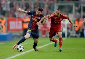 Ribéry compte bien arracher le ballon d'or à Messi!
